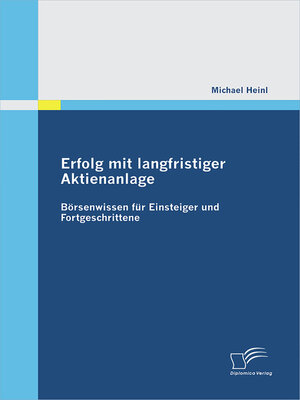 cover image of Erfolg mit langfristiger Aktienanlage